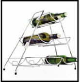 Trueliving_SIX BOTTLE RACK_Silver_Steel